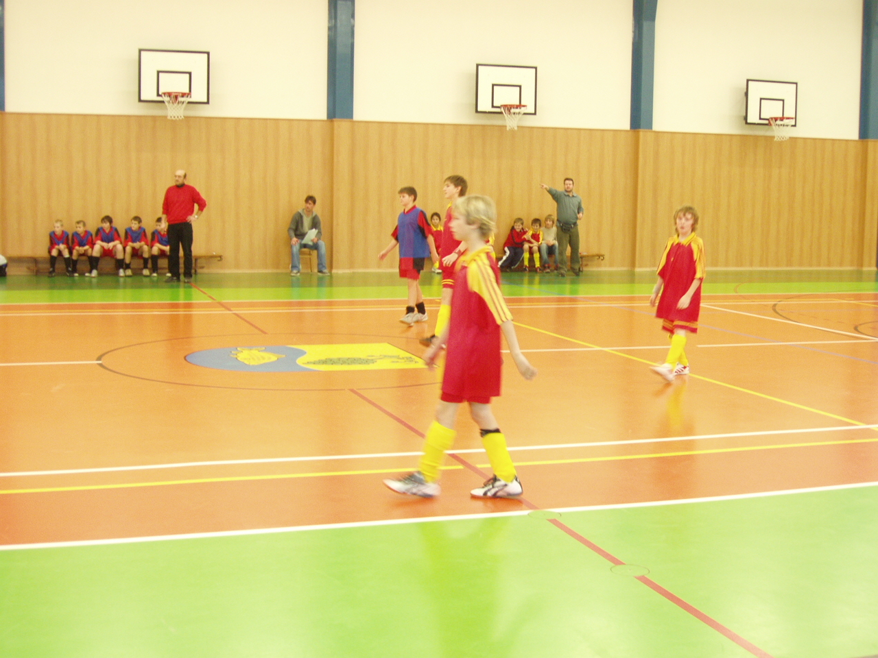 Vánoční turnaj ml.žáků 23.12.2006 v Mor.Písku (2.místo)